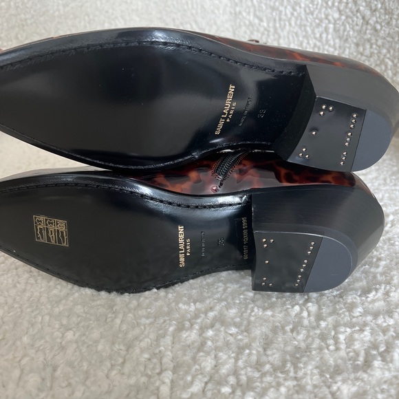 NEVER WORN- Saint Laurent Multi Color Belle 45mm Ankle Boots - Picture 6 of 8